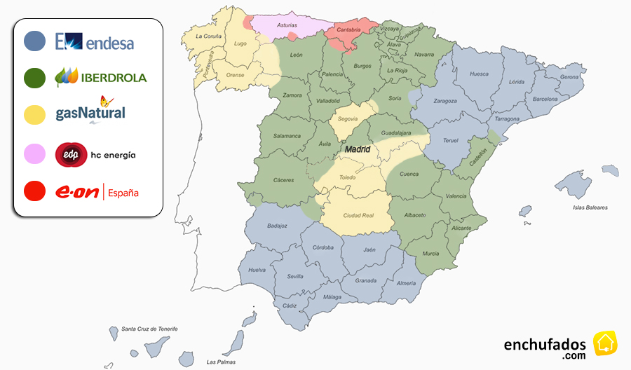 Distribuidoras en España